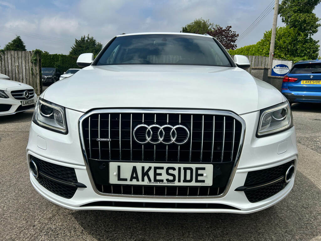 Audi Q5 2.0 Tdi Quattro S Line Plus S Tronic White #3