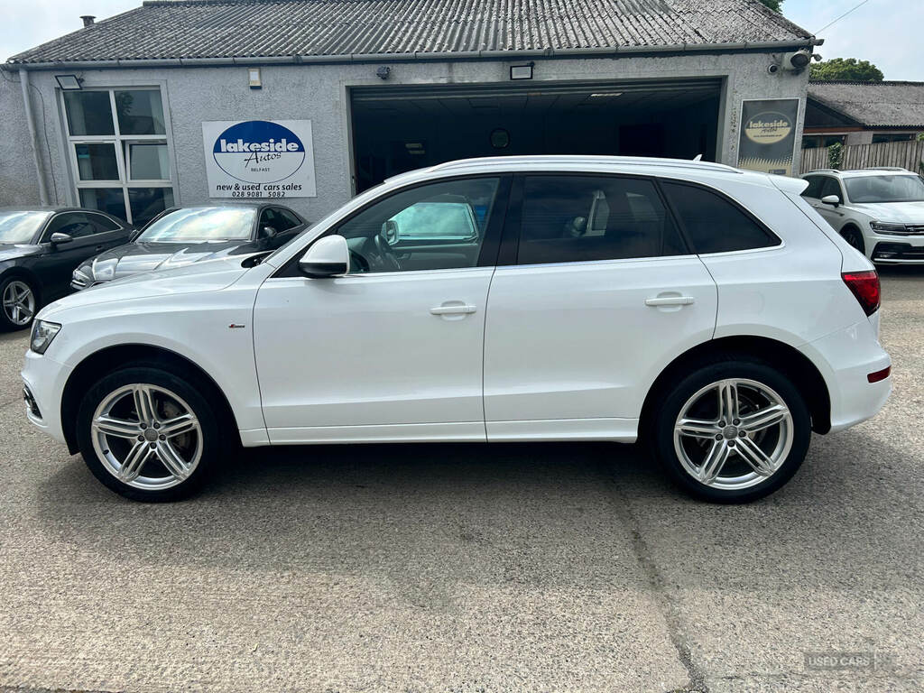 Audi Q5 2.0 Tdi Quattro S Line Plus S Tronic White #2