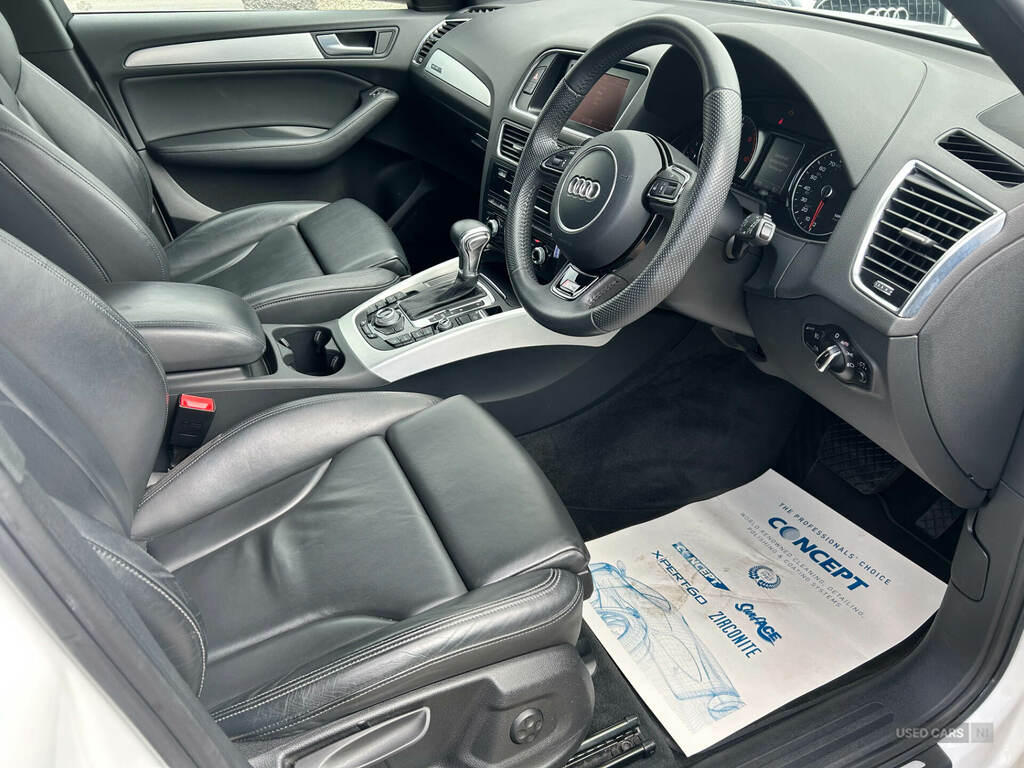 Audi Q5 2.0 Tdi Quattro S Line Plus S Tronic White #4