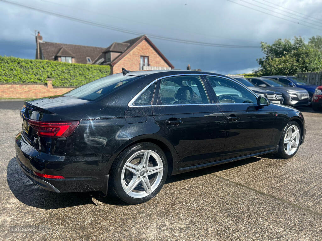 Audi A4 2.0 Tdi Ultra 190 S Line S Tronic Ltr Alc Black #5