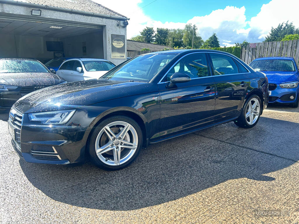 Audi A4 2.0 Tdi Ultra 190 S Line S Tronic Ltr Alc Black