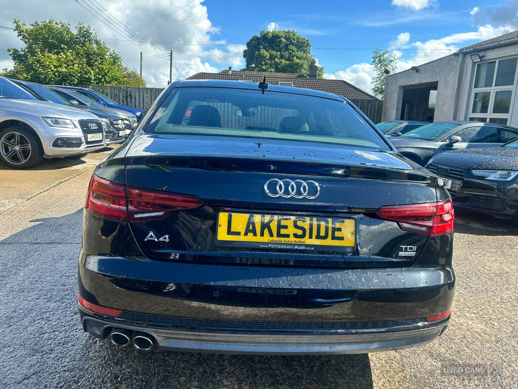 Audi A4 2.0 Tdi Ultra 190 S Line S Tronic Ltr Alc Black #4
