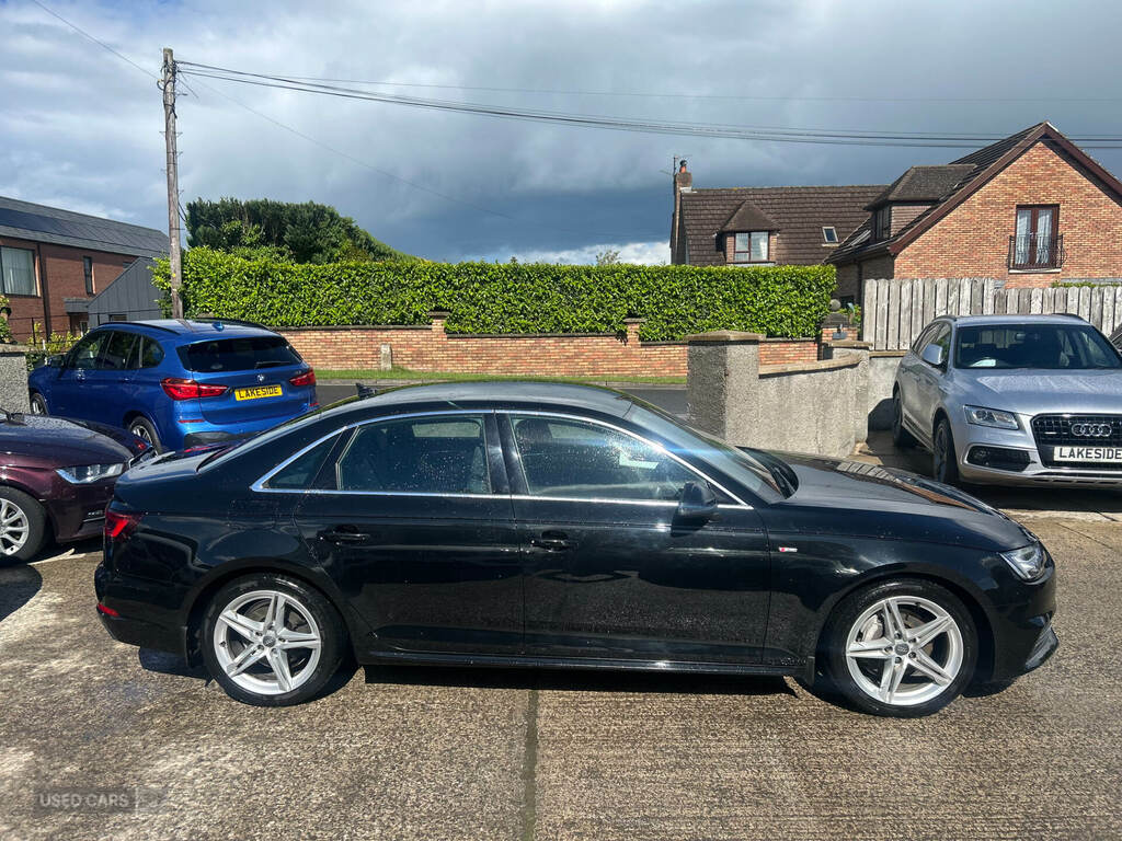 Audi A4 2.0 Tdi Ultra 190 S Line S Tronic Ltr Alc Black #6