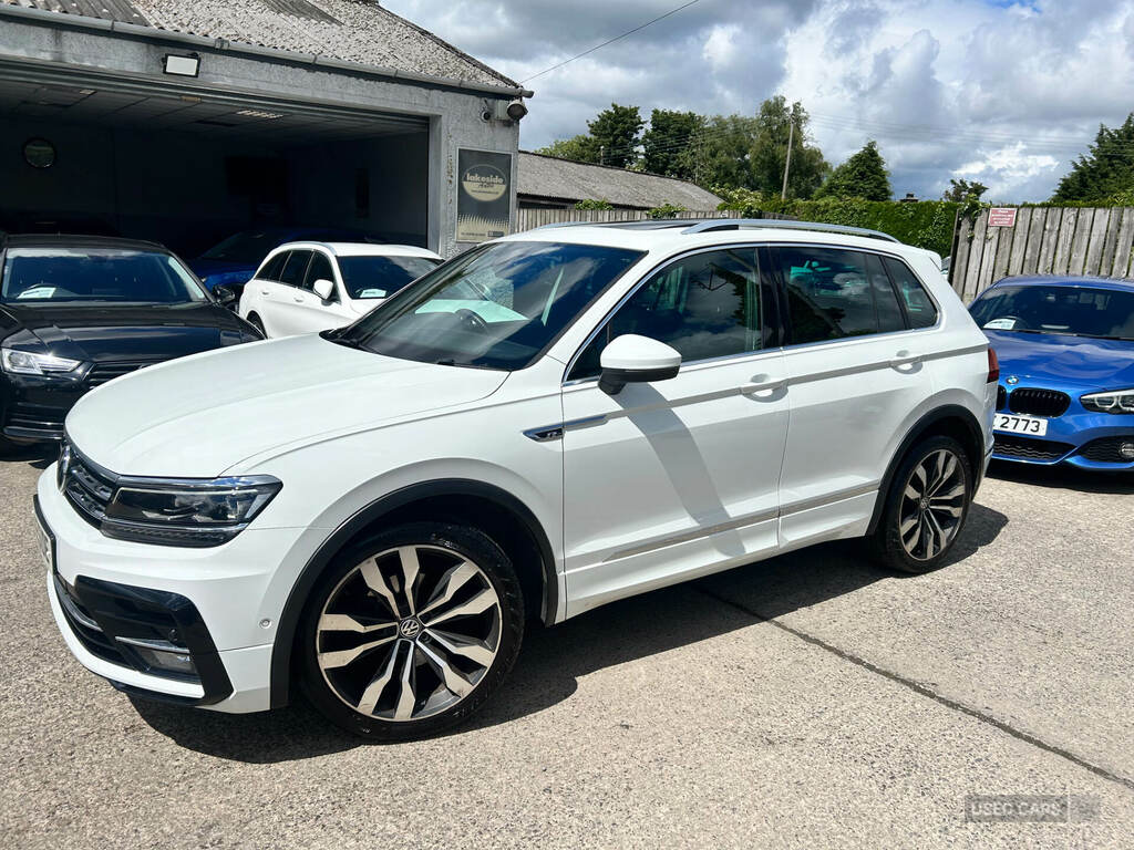 Volkswagen Tiguan 2.0 Tdi 150 R-line Dsg White