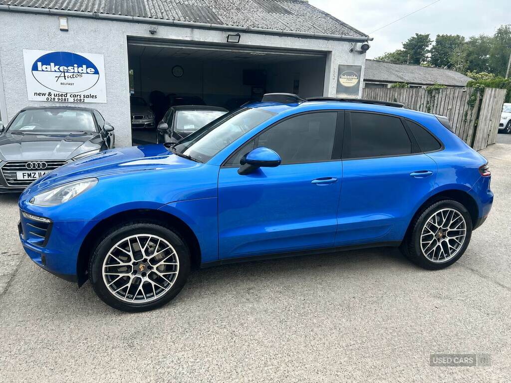 Porsche Macan S Pdk WFZ8037 Blue