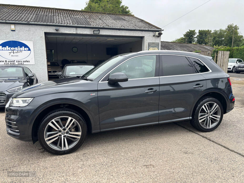Audi Q5 2.0 Tdi Quattro S Line S Tronic DC18CTU Grey #3