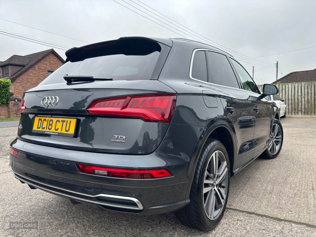 Audi Q5 2.0 Tdi Quattro S Line S Tronic DC18CTU Grey #2