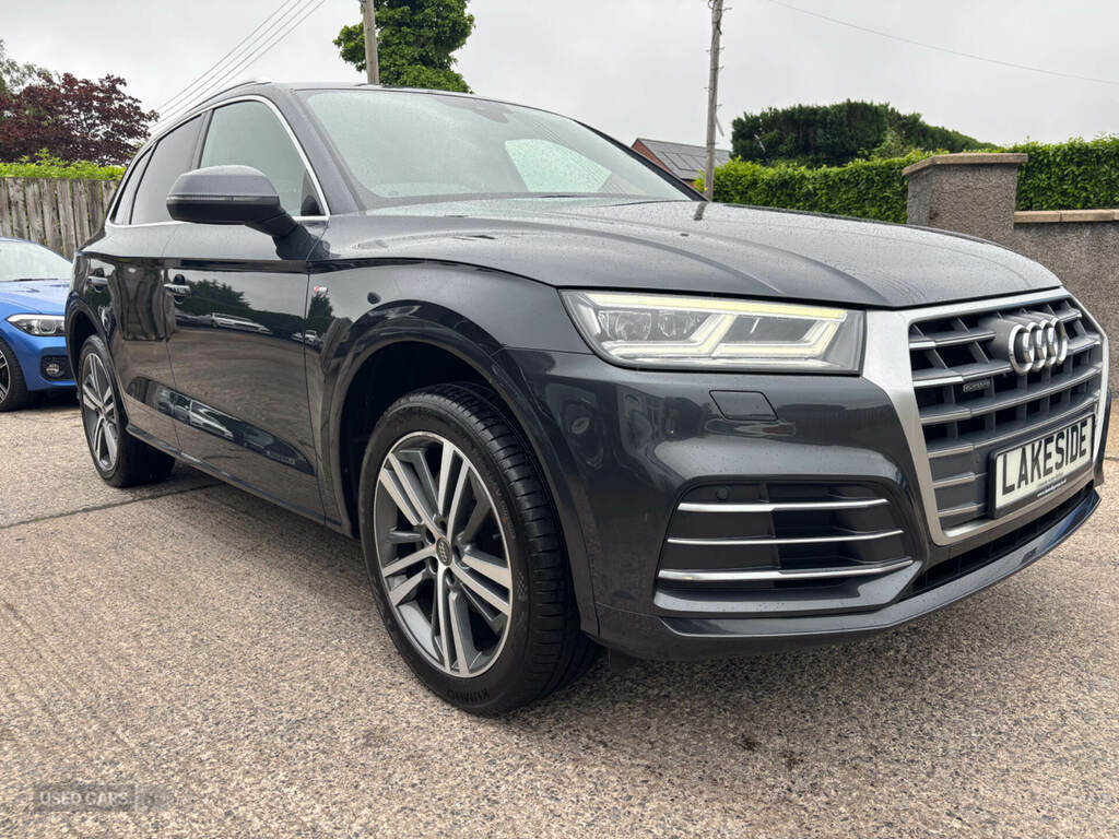 Audi Q5 2.0 Tdi Quattro S Line S Tronic DC18CTU Grey #5