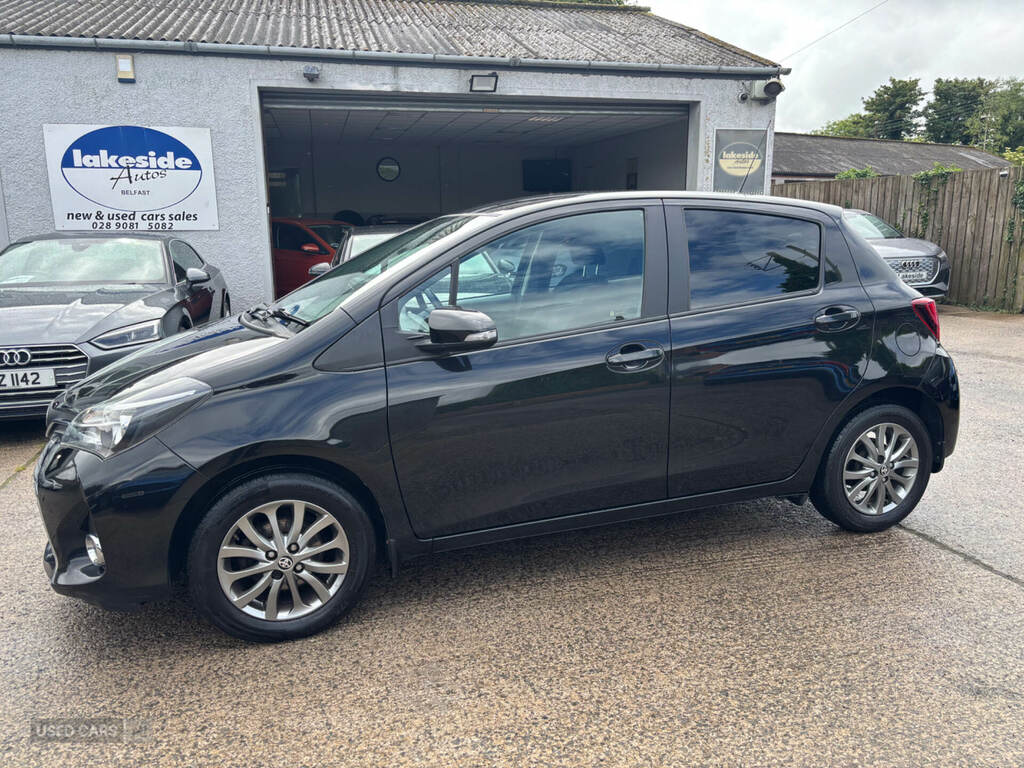 Toyota Yaris 1.33 Vvt-i Icon Cvt Black #6