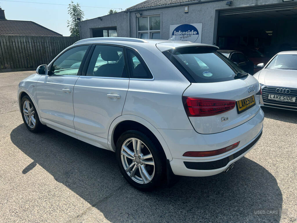 Audi Q3 2.0 Tdi Quattro S Line Navigation S Tronic SIG2369 White #3