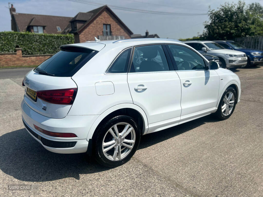 Audi Q3 2.0 Tdi Quattro S Line Navigation S Tronic SIG2369 White #5