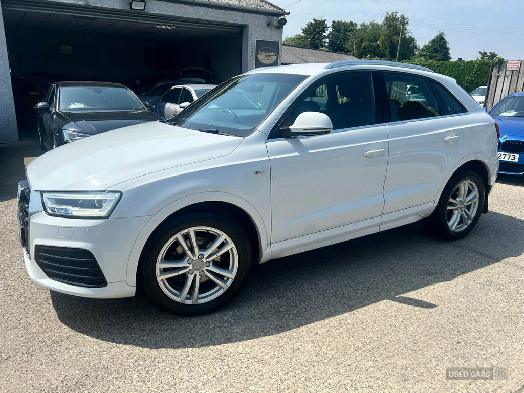 Audi Q3 2.0 Tdi Quattro S Line Navigation S Tronic White