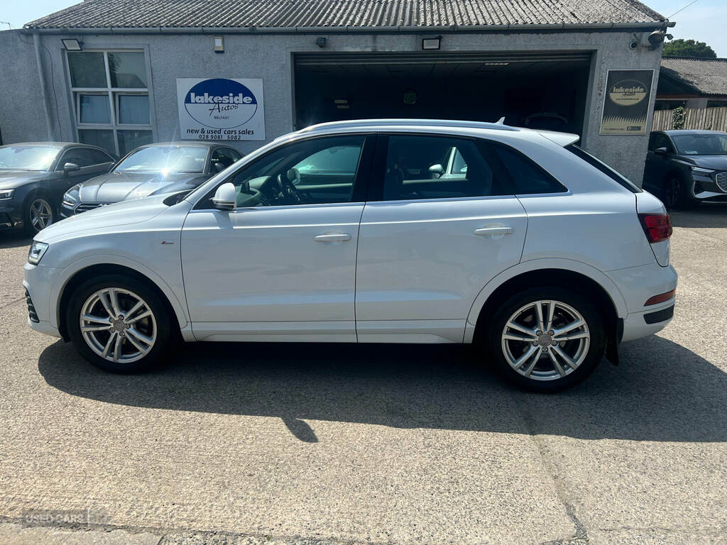 Audi Q3 2.0 Tdi Quattro S Line Navigation S Tronic SIG2369 White #2