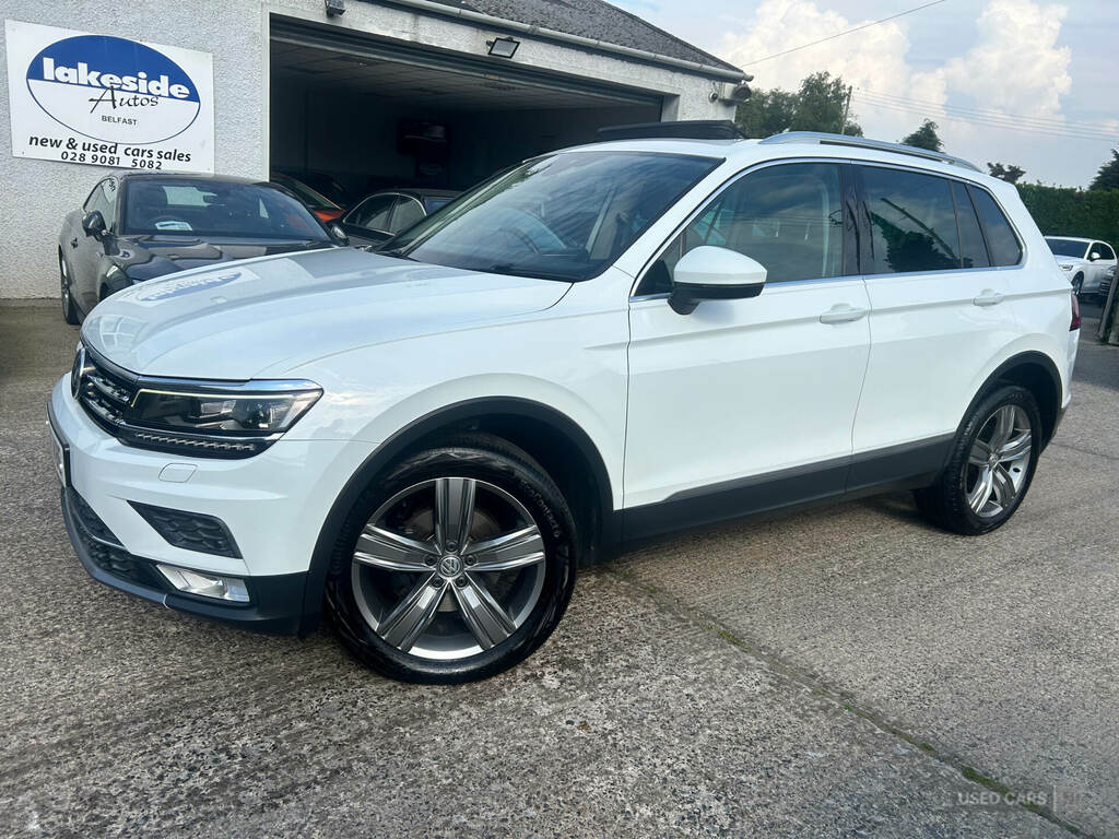 Volkswagen Tiguan 2.0 Tdi 150 4Motion Sel Dsg White