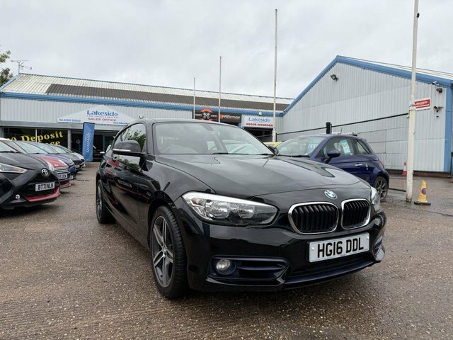 BMW 1 Series 2.0 118D Sport Hatchback Euro 6 Black
