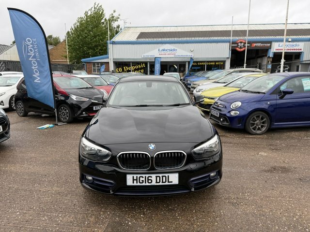 BMW 1 Series 2.0 118D Sport Hatchback Euro 6 Black #2