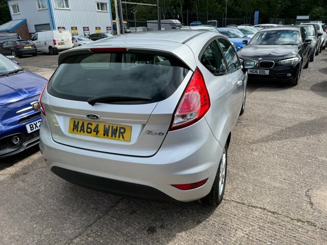 Ford Fiesta 1.25 Zetec Hatchback Euro 5 82 MA64WWR Silver #3