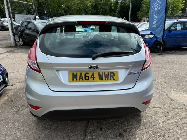 Ford Fiesta 1.25 Zetec Hatchback Euro 5 82 MA64WWR Silver #4