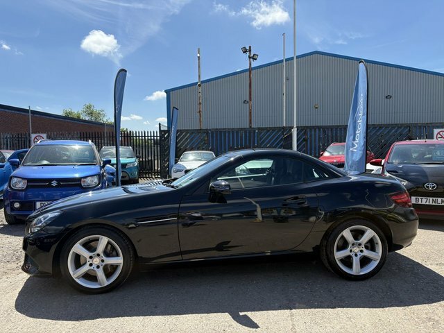 Mercedes-Benz SLC 2.0 Slc200 Sport Convertible Eur Black #5