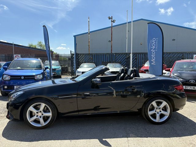 Mercedes-Benz SLC 2.0 Slc200 Sport Convertible Eur Black #6