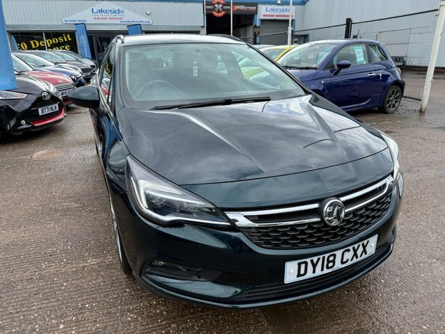 Vauxhall Astra 1.4I Tech Line Nav Sports Tourer Green