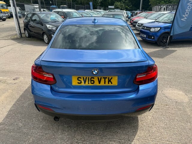 BMW 2 Series Gran Coupe 1.5 218I M Sport Coupe Euro 6 S Blue #4
