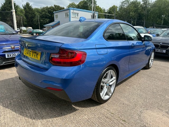 BMW 2 Series Gran Coupe 1.5 218I M Sport Coupe Euro 6 S Blue #3