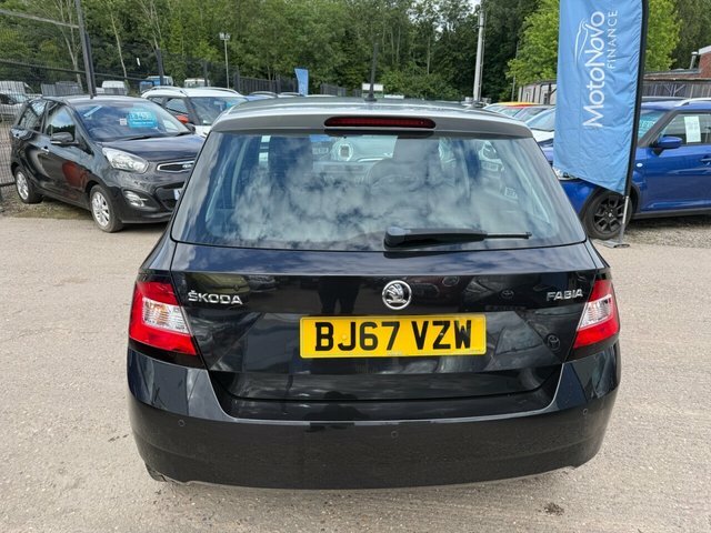 Skoda Fabia 1.0 Tsi Se Hatchback Euro 6 S S BJ67VZW Black #6