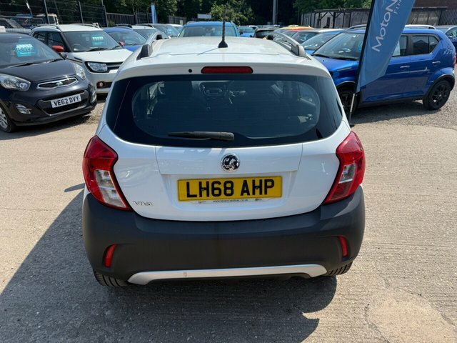 Vauxhall Viva 1.0I Rocks Hatchback Euro 6 73 LH68AHP White #4