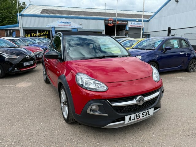 Vauxhall Adam 1.2 16V Rocks Air Hatchback Euro Red