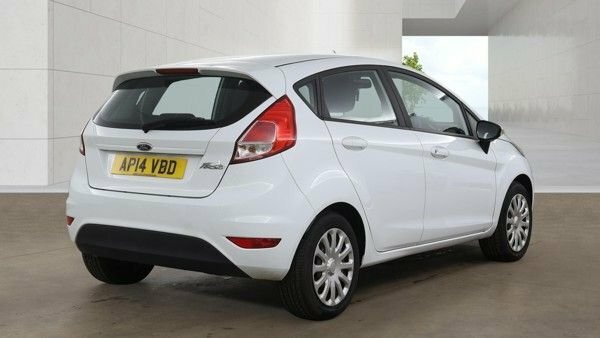Ford Fiesta 1.25 Style Hatchback Euro 5 60 White #4