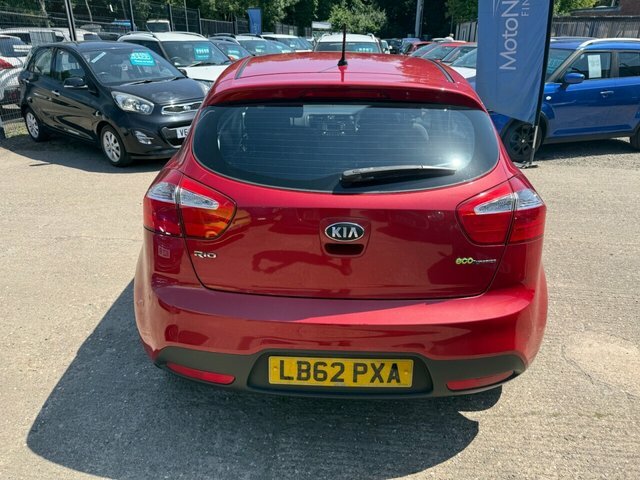 Kia RIO 1.1 Crdi Ecodynamics 1 Hatchback Red #4