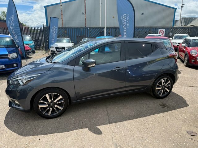 Nissan Micra 1.0 Ig-t Acenta Limited Edition Hatchback Petr FV69JCJ Grey #6