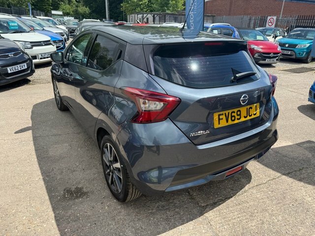 Nissan Micra 1.0 Ig-t Acenta Limited Edition Hatchback Petr FV69JCJ Grey #5