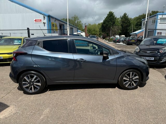 Nissan Micra 1.0 Ig-t Acenta Limited Edition Hatchback Petr FV69JCJ Grey #2