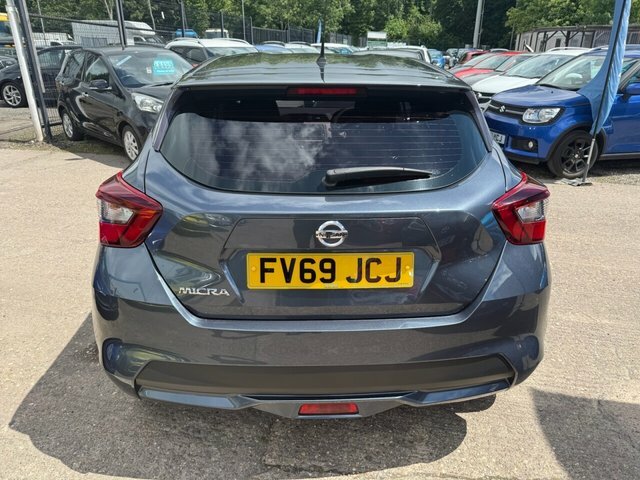Nissan Micra 1.0 Ig-t Acenta Limited Edition Hatchback Petr FV69JCJ Grey #4