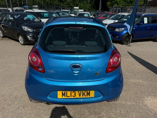 Ford KA 1.2 Edge Hatchback Euro 5 S S ML13VKM Blue #4