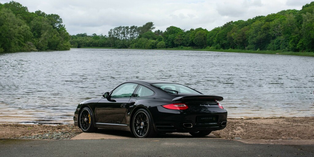 Porsche 911 3.8 997 Turbo S Black #3