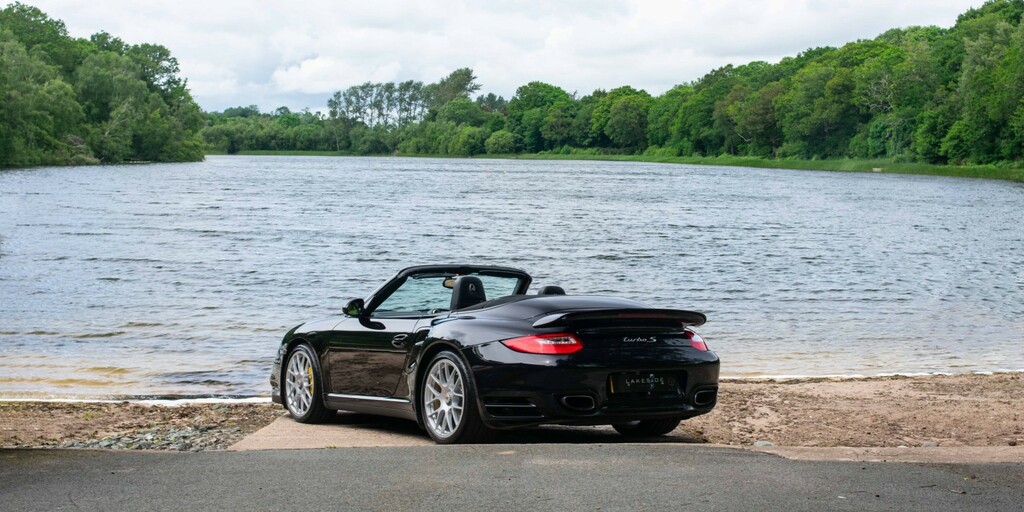 Porsche 911 3.8 997 Turbo S Black #3