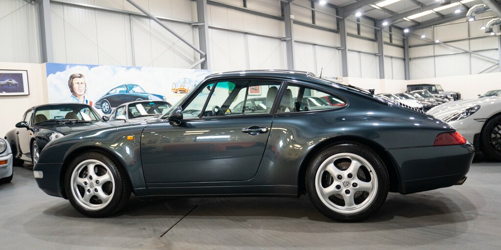 Porsche 911 993 Carrera Silver #7