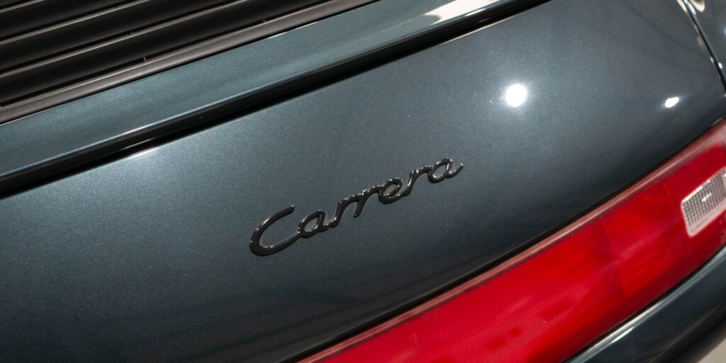 Porsche 911 993 Carrera Silver #44
