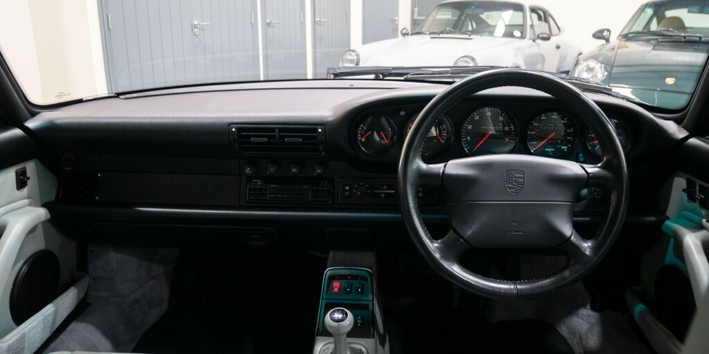 Porsche 911 993 Carrera Silver #21