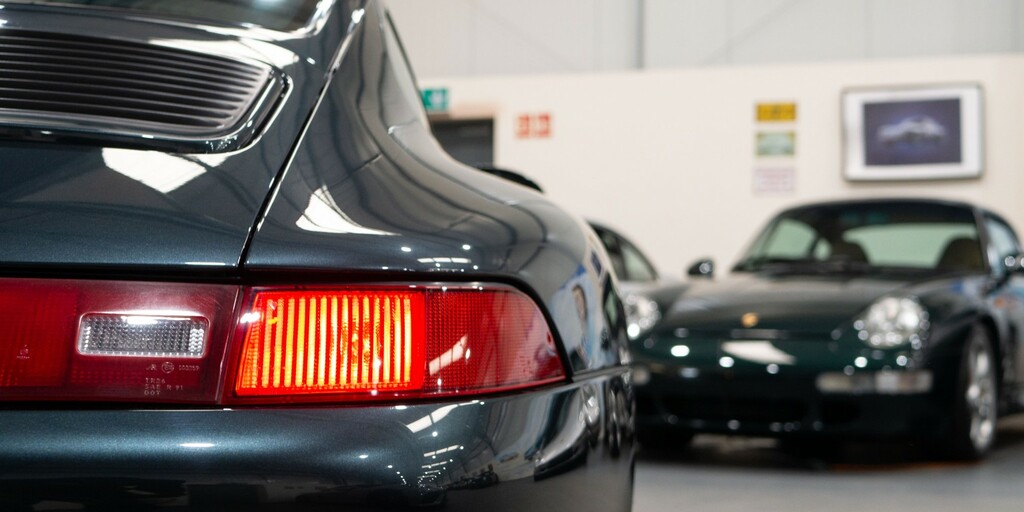 Porsche 911 993 Carrera Silver #42
