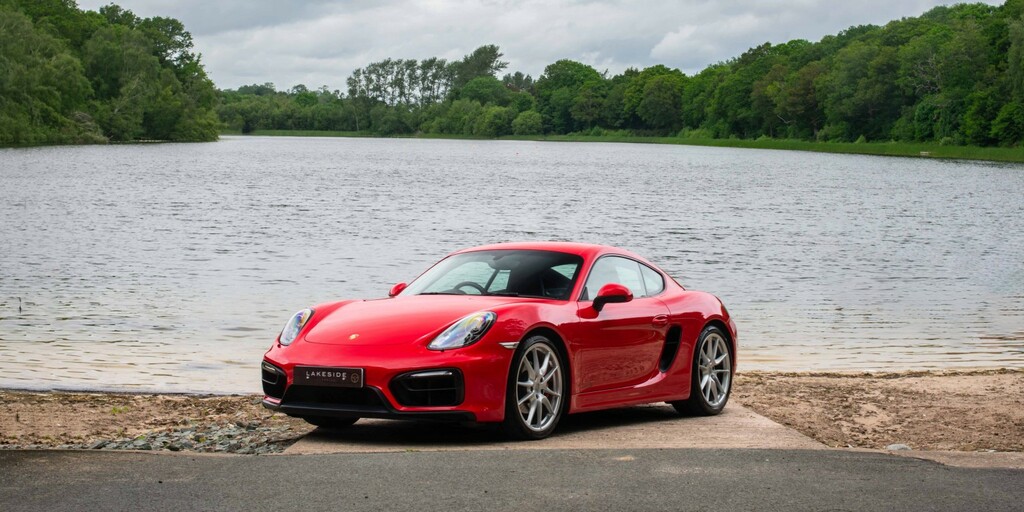 Porsche Cayman 3.4 981 Gts Red #3
