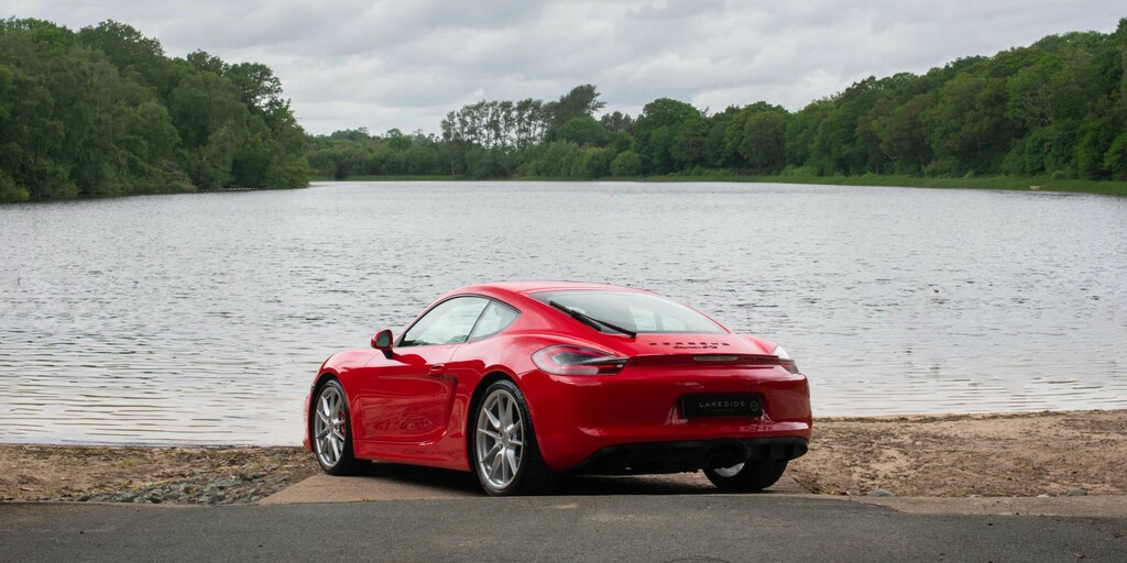 Porsche Cayman 3.4 981 Gts Red #4