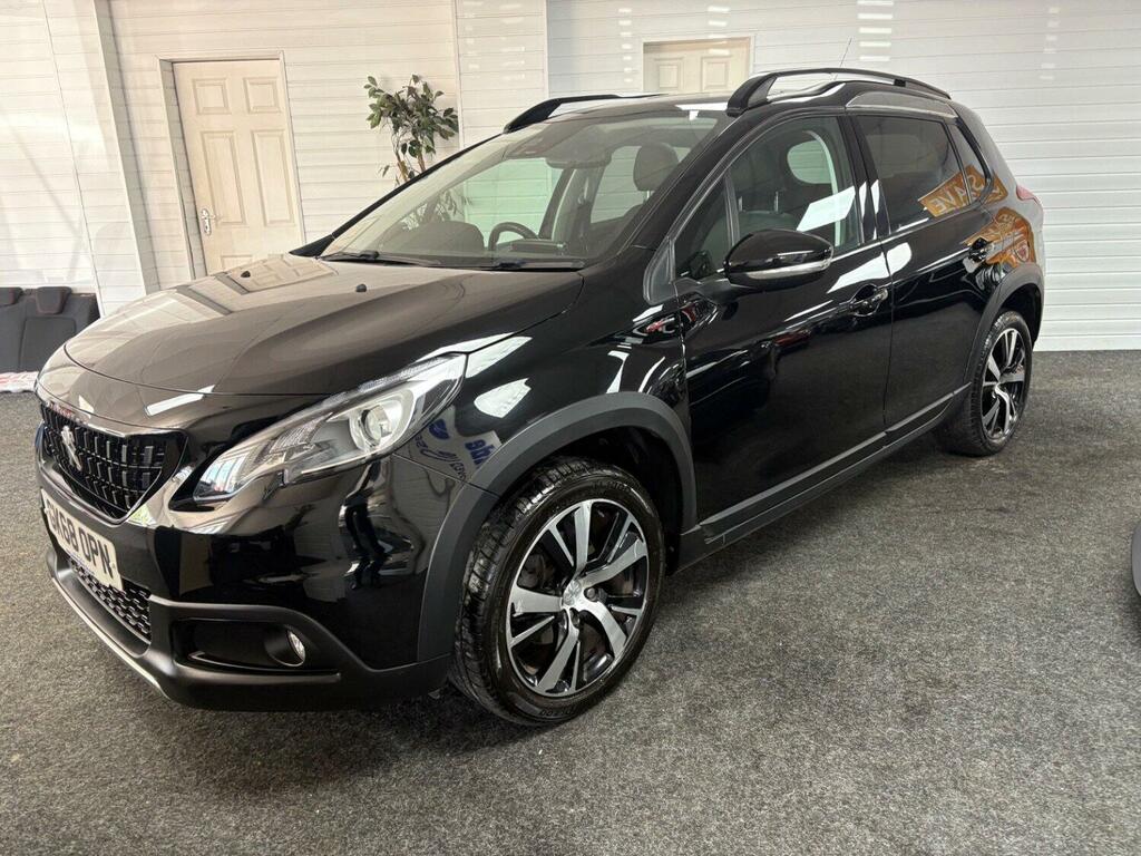 Peugeot 2008 Suv 1.2 Puretech Gt Line GK68OPN Black #6