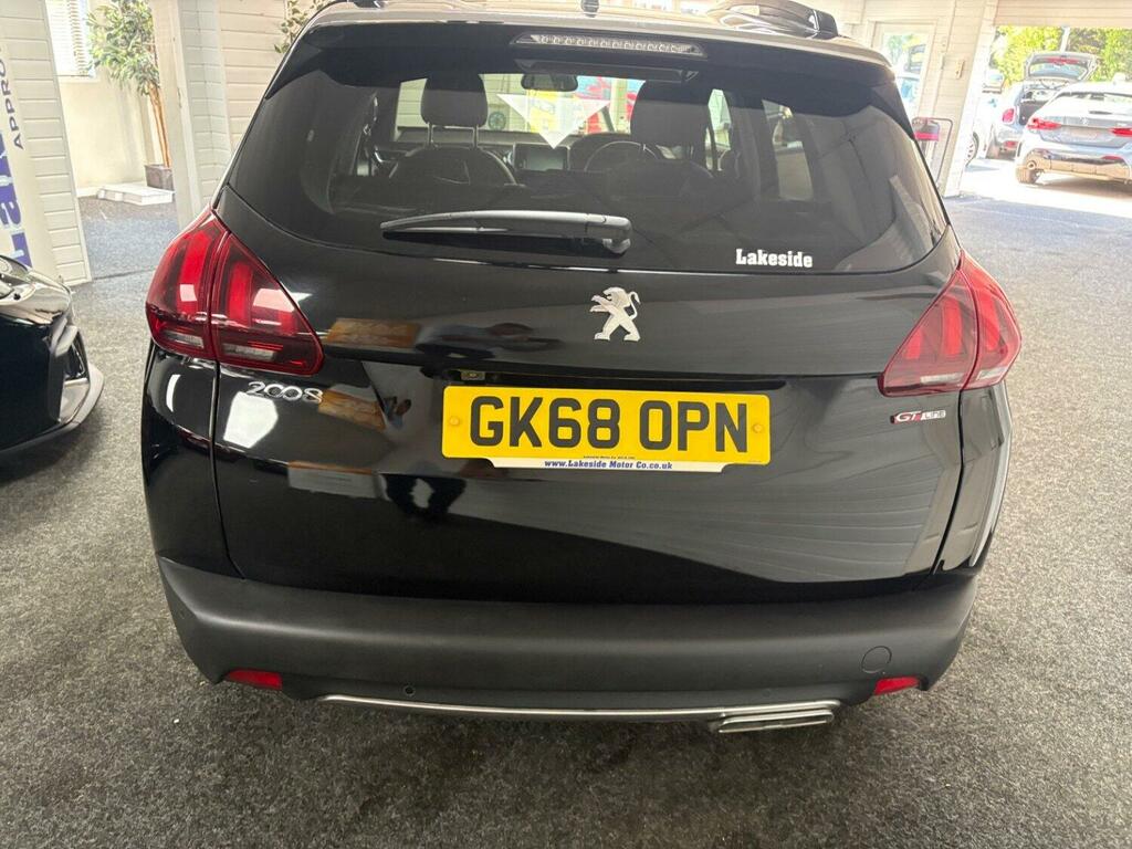 Peugeot 2008 Suv 1.2 Puretech Gt Line GK68OPN Black #5