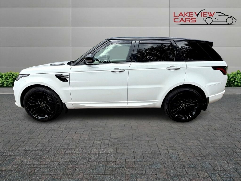 Land Rover Range Rover Sport 3L Hse Silver AE22RKX White #4