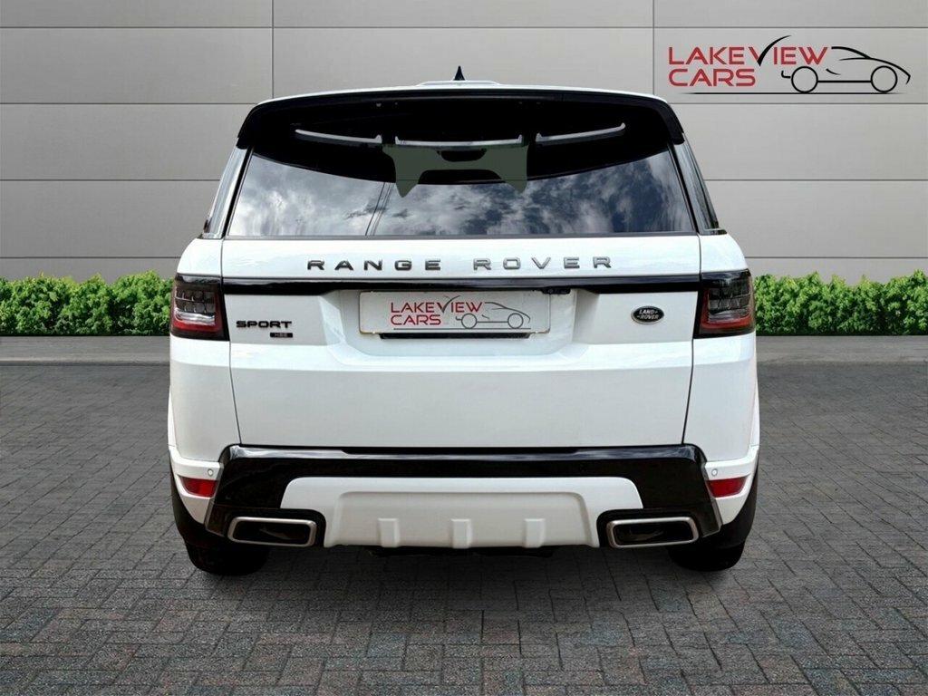 Land Rover Range Rover Sport 3L Hse Silver AE22RKX White #6