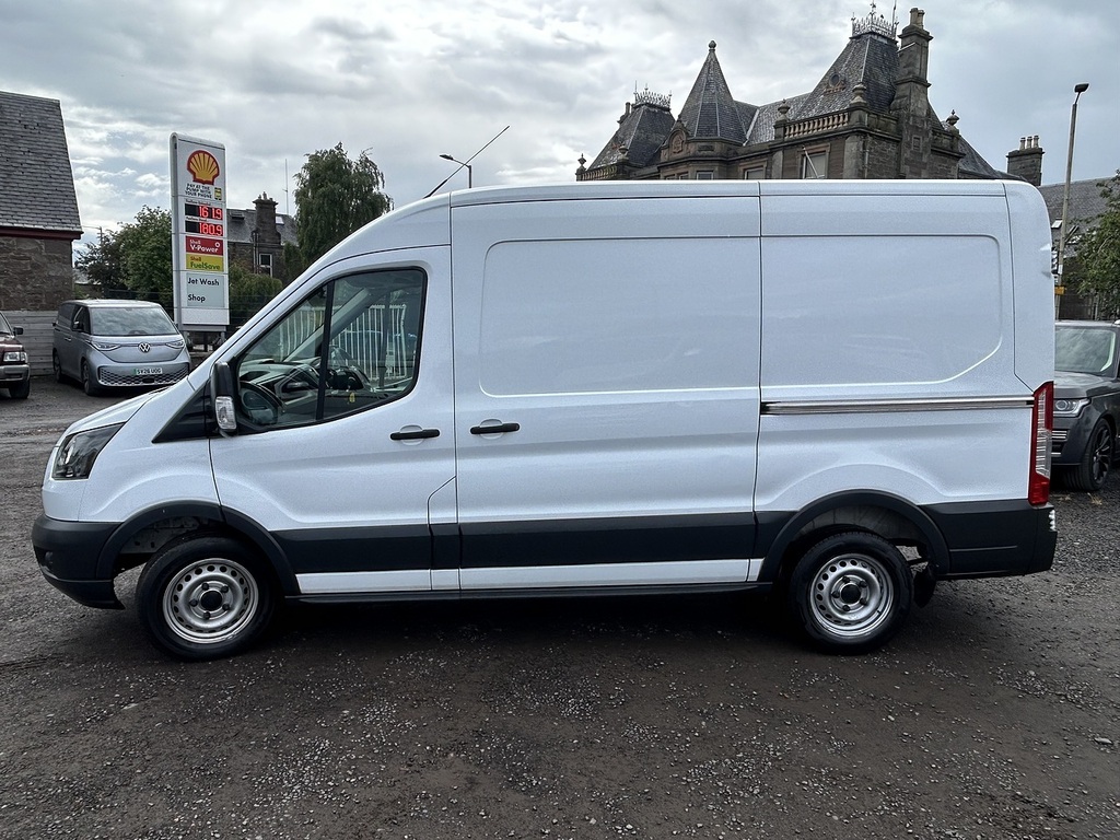 Ford Transit Custom 2.0 290 Ecoblue Panel Van Fwd L2 SV68NVG White #3
